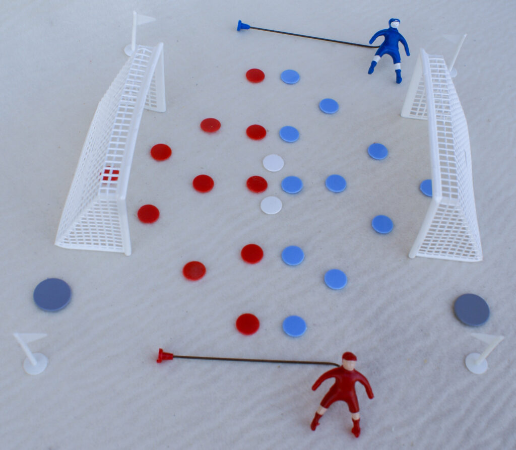 Tucker Tw ID • BER-10c1 — AGPI ID • G-30842c1 — publisher • Berwick (Birkenhead, England) — title • "SHOOT" MATCH SET THE FAMOUS INDOOR FOOTBALL GAME! — notes • Registered trademark: SHOOT.
