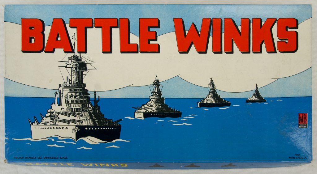 Tucker Tw ID • BRA-52v2 — publisher • Milton Bradley — title • BATTLE WINKS