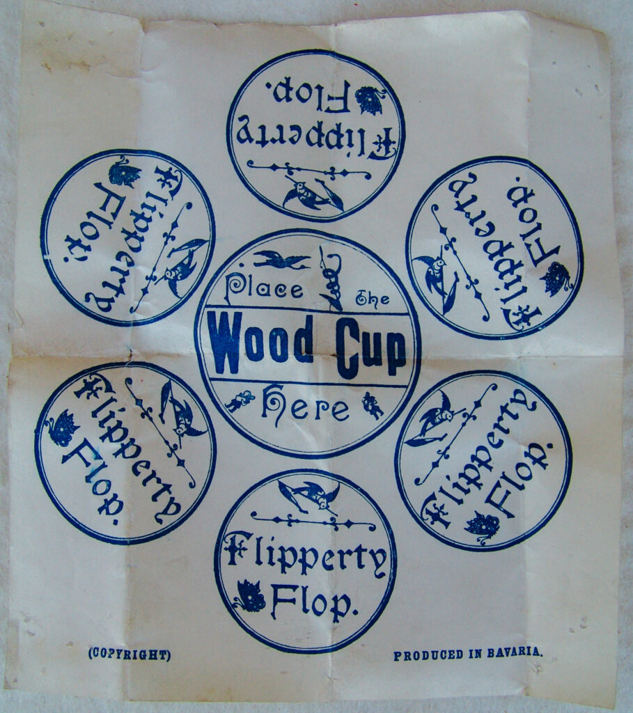 Tucker Tw ID • GLB-02c2 — publisher • Globe Series (not marked?) — title • "Flipperty Flop" - Registered
