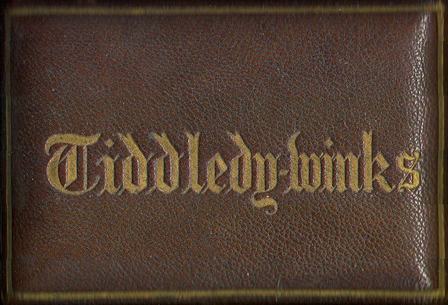Tucker Tw ID • JAQ-15c1 — publisher • J. Jaques & Son — title • Tiddledy-winks