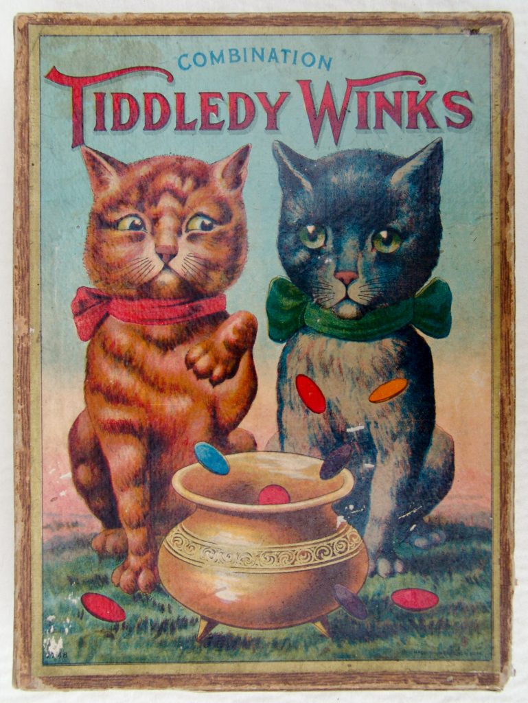 Tucker Tw ID • MCL-01 — publisher • McLoughlin Bros. — title • COMBINATION TIDDLEDY WINKS