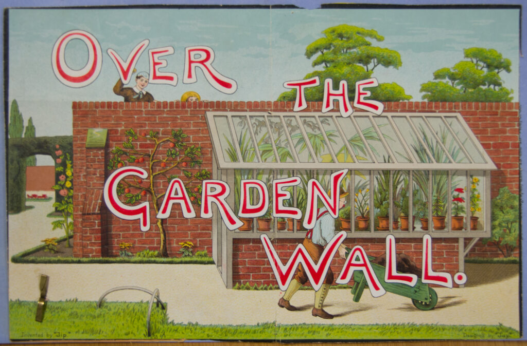 Tucker Tw ID • SPE-08 — publisher • J. W. Spear & Sons — title • Over the Garden Wall