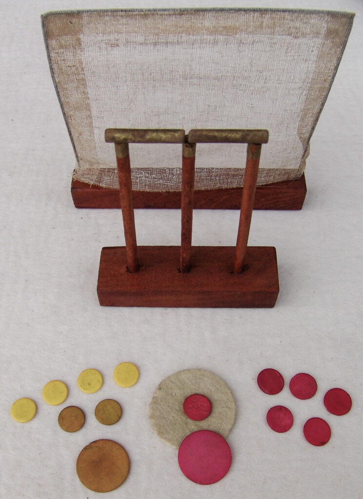 Tucker Tw ID • UNK-119c1 — publisher • (unknown, British) — title • THE GAME OF FLIRTING CRICKET
